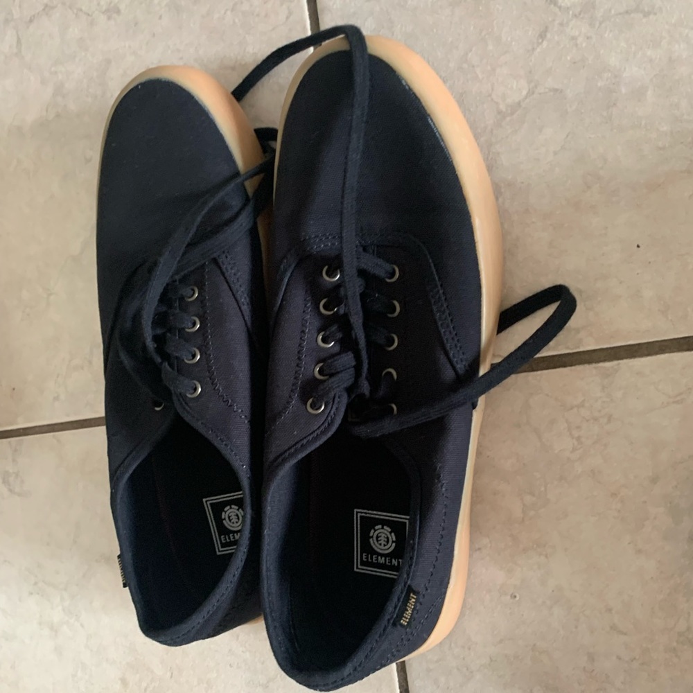 Element skateboard and casual sneaker